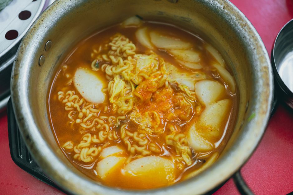 Korean tteokbokki